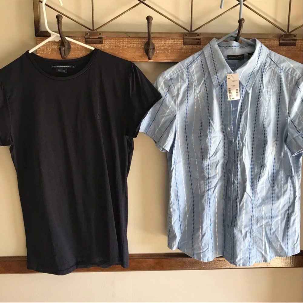 Ralph Lauren T-Shirt and Button Down Bundle